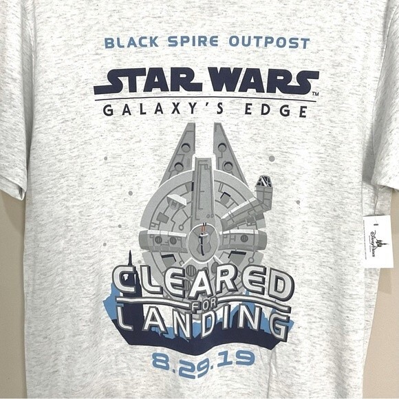 Walt Disney World Disney Parks Star Wars Galaxy’s Edge T-Shirt Tee NWT - Picture 2 of 5